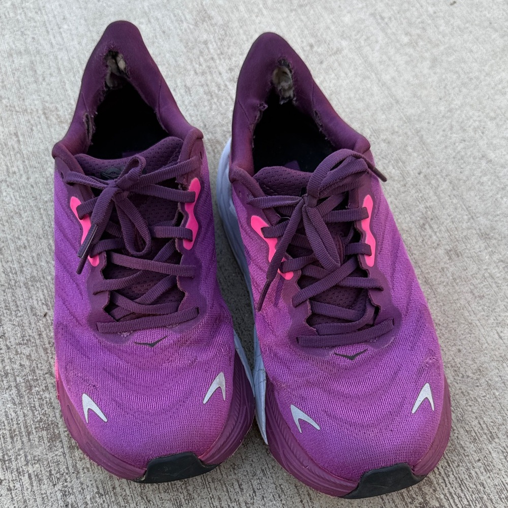 Hoka Women's Purple and Pink Athletic Shoes